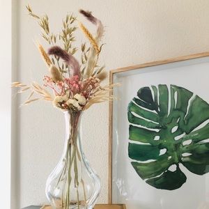 Pampa dried flower bouquet